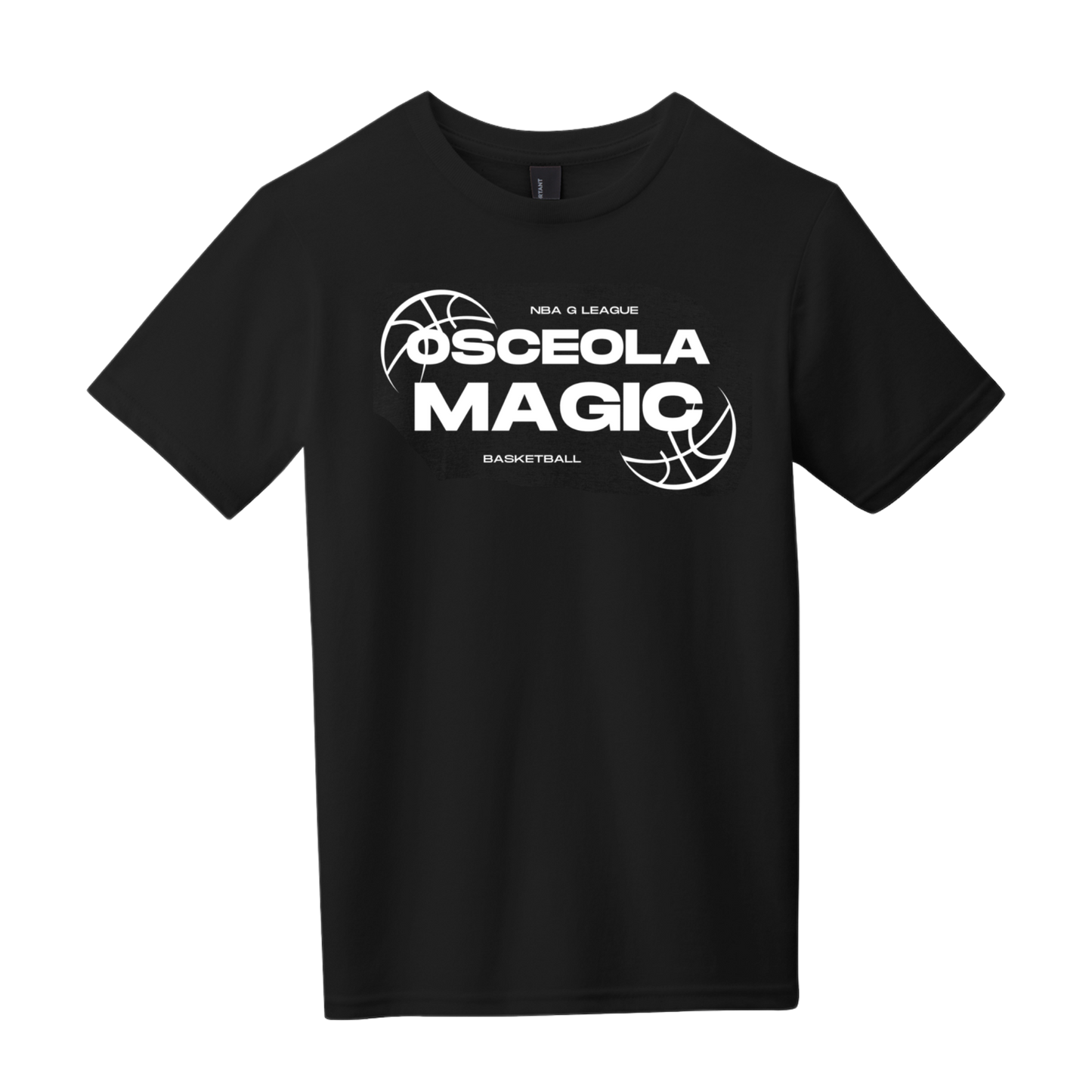 YOUTH STRETCHED BASKETBALL LOGO T-SHIRT