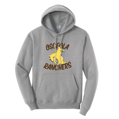 OSCEOLA RANCHERS LOGO HOODIE