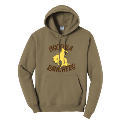 OSCEOLA RANCHERS LOGO HOODIE