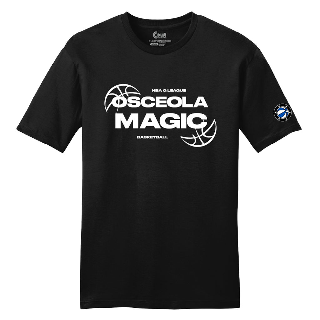 Stretched Basketball Logo T-Shirt