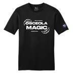 Stretched Basketball Logo T-Shirt