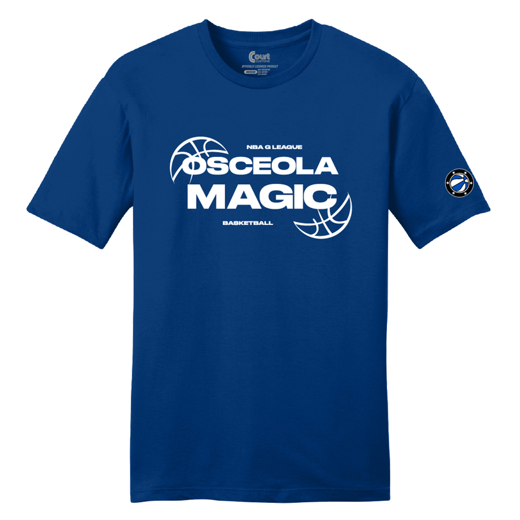 Stretched Basketball Logo T-Shirt