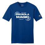 Stretched Basketball Logo T-Shirt