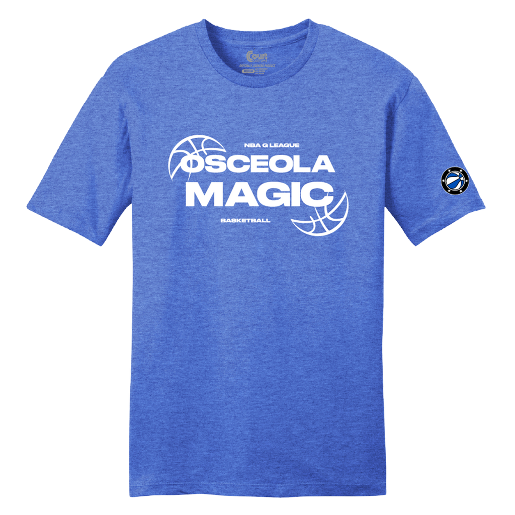 Stretched Basketball Logo T-Shirt