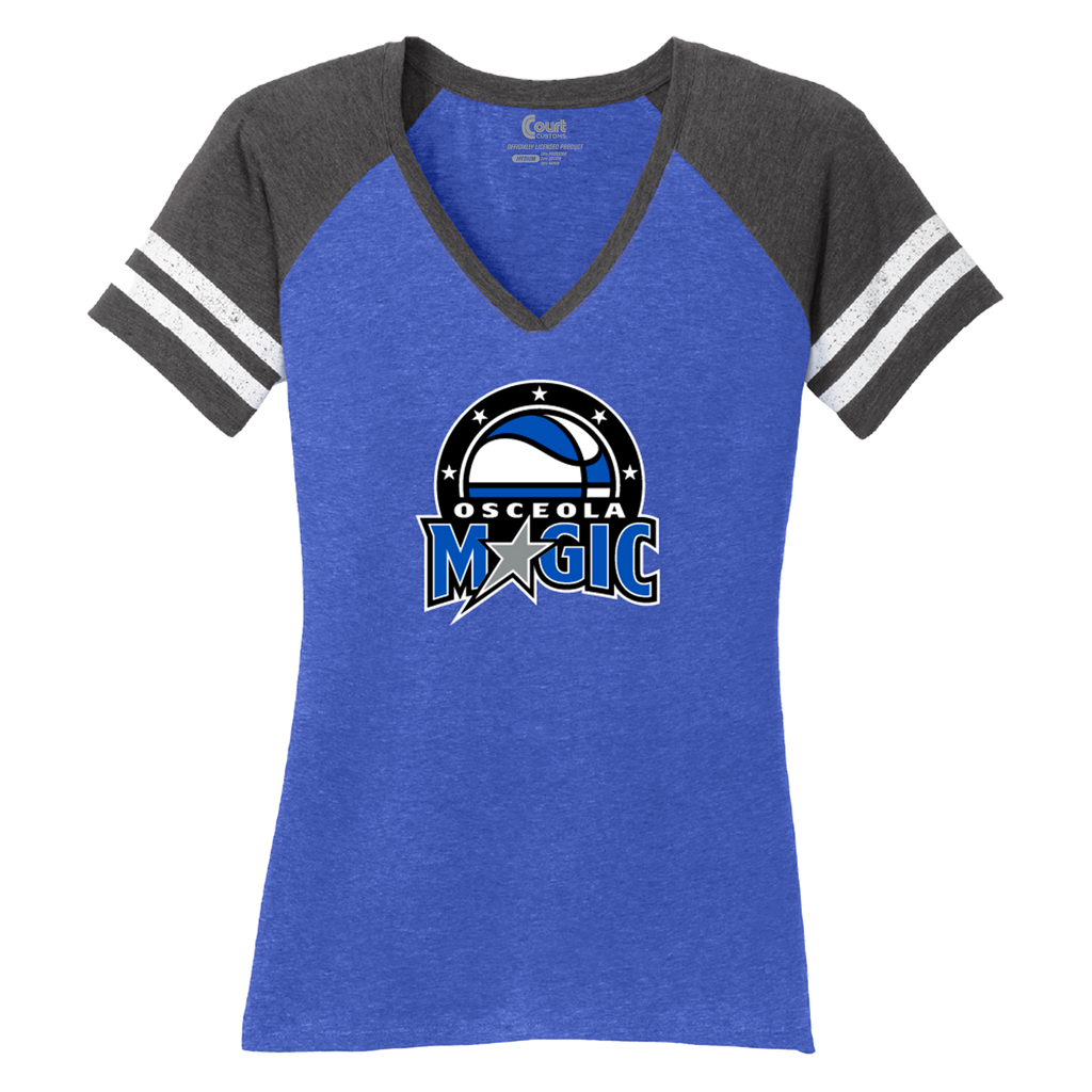 Womens Official Logo V-Neck T-Shirt