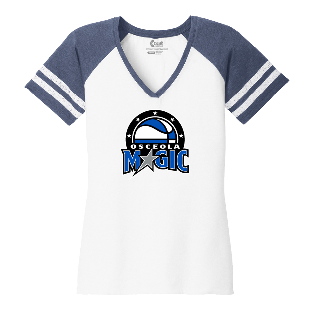 Womens Official Logo V-Neck T-Shirt