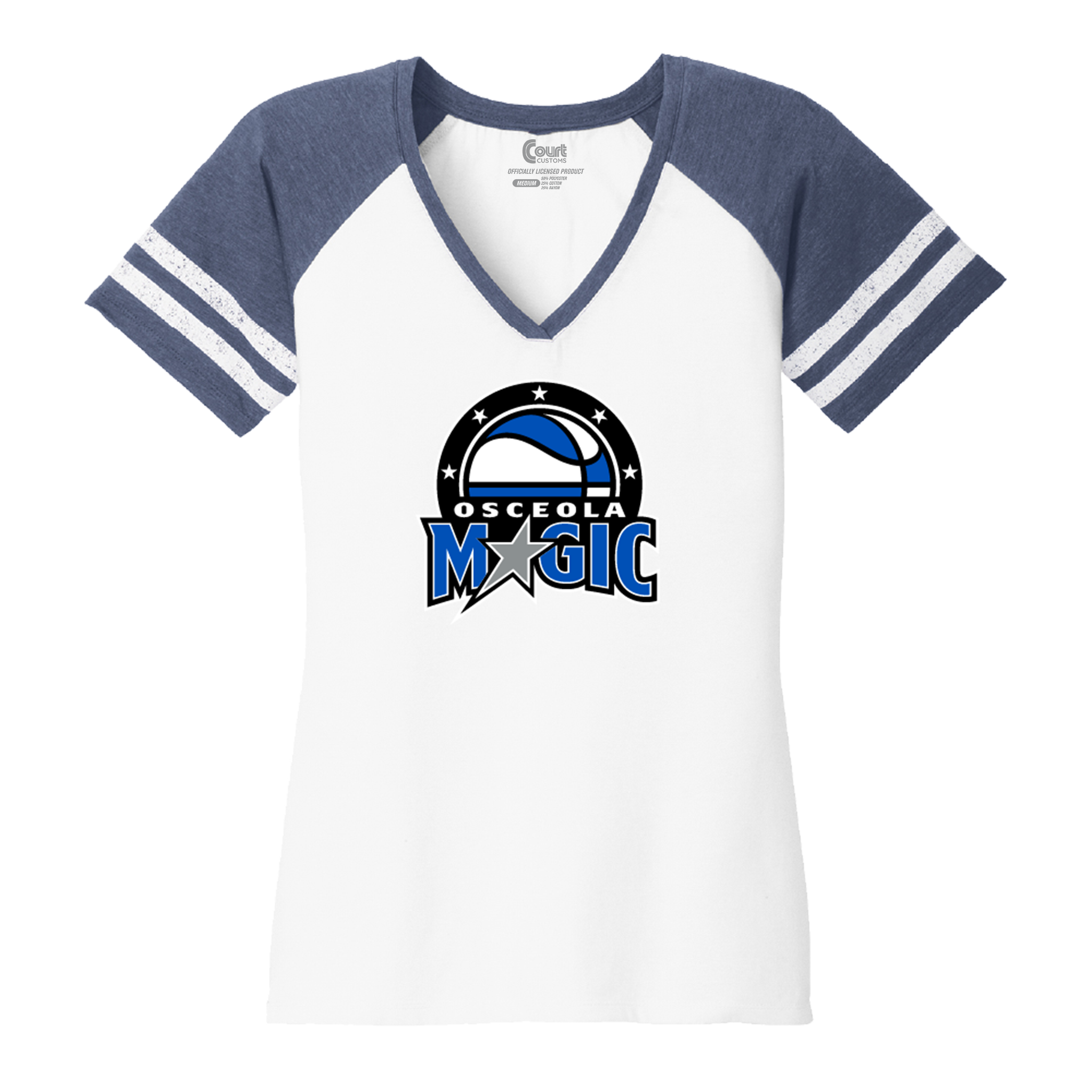 Womens Official Logo V-Neck T-Shirt