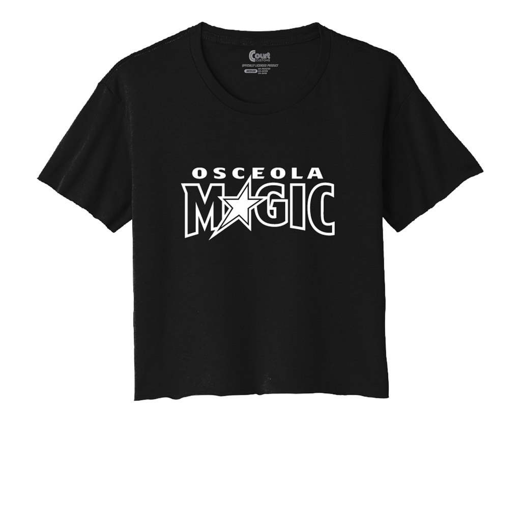 Womens Wordmark Cropped T-Shirt