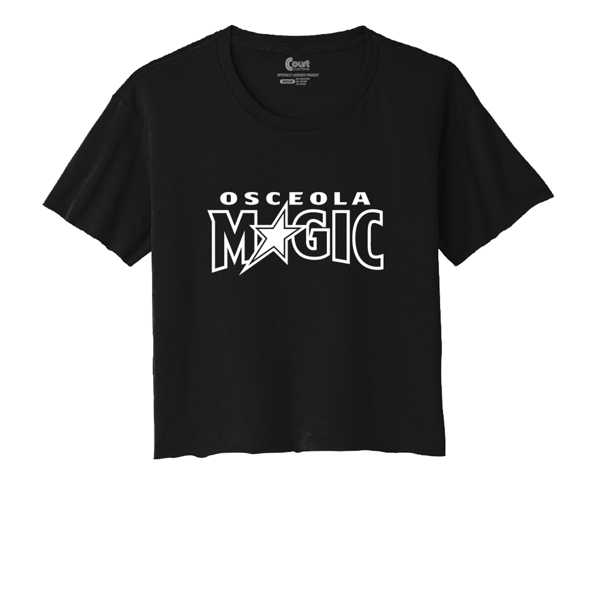 Womens Wordmark Cropped T-Shirt