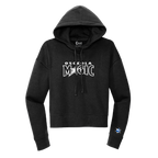 Womens Wordmark Logo Cropped Hoodie