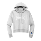 Womens Wordmark Logo Cropped Hoodie