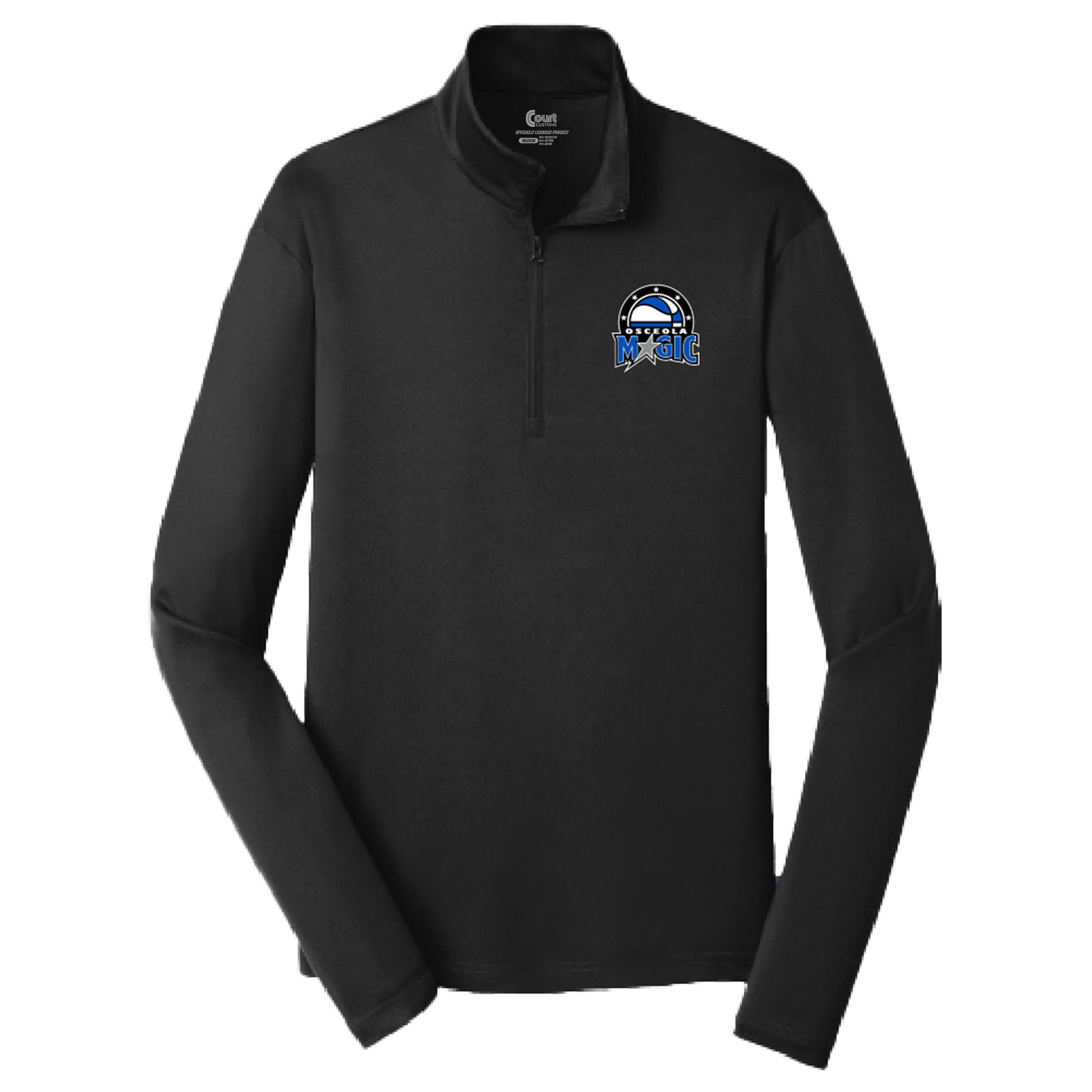 Osceola Magic Official Logo Posicharge Quarter Zip