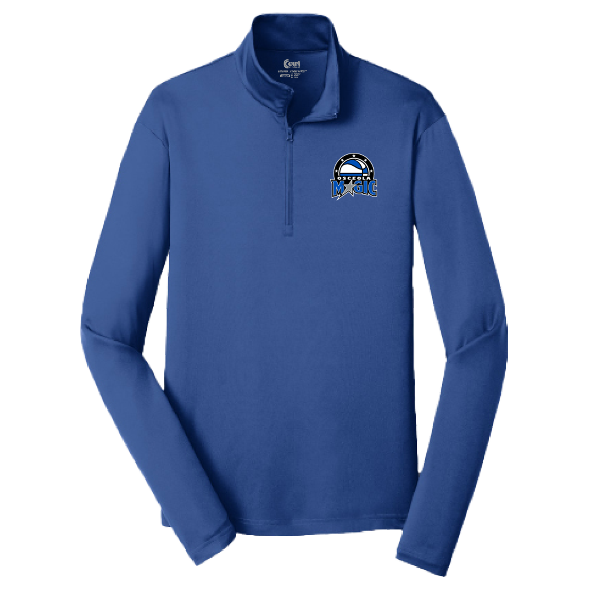 Osceola Magic Official Logo Posicharge Quarter Zip