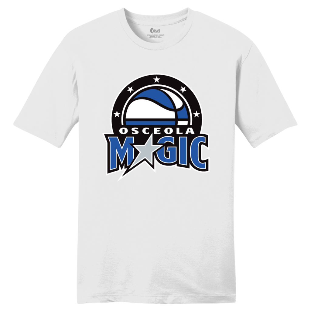 Osceola-Magic-Primary-Logo-T-Shirt-White