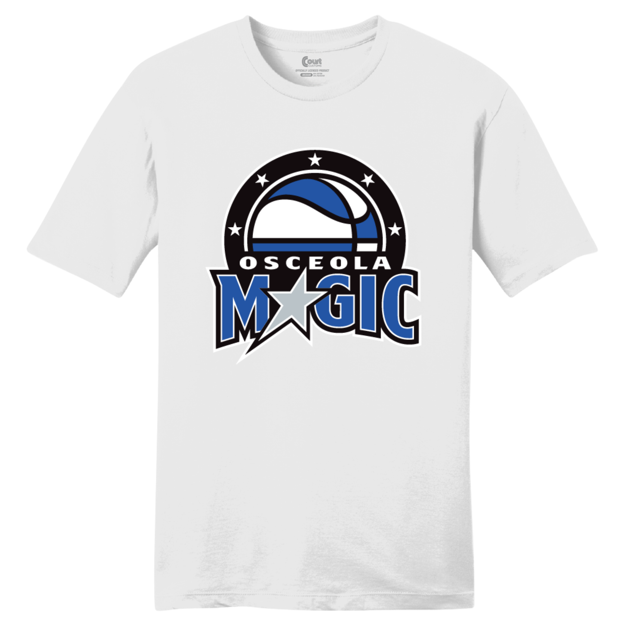 Osceola-Magic-Primary-Logo-T-Shirt-White