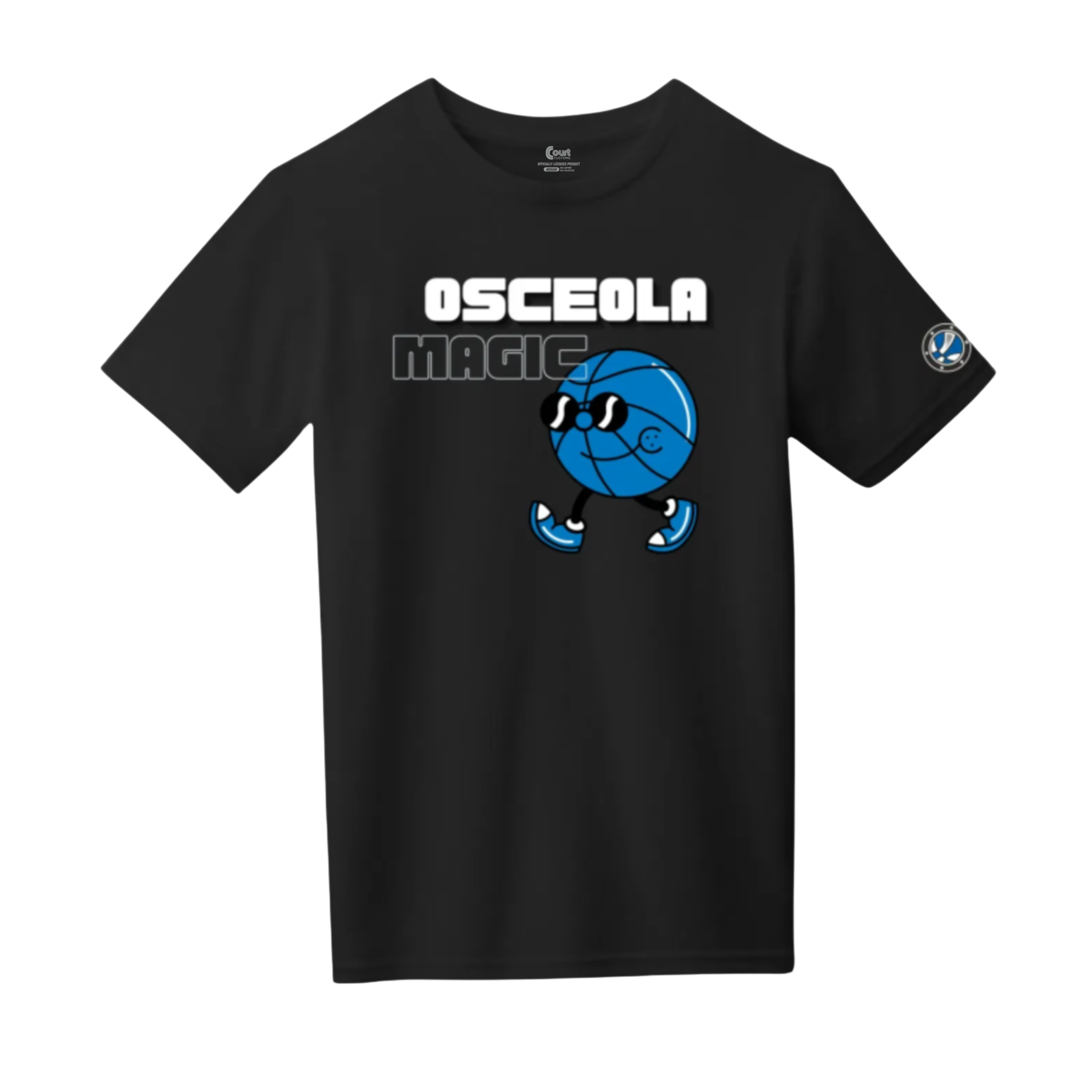 Osceola Magic Youth Cartoon Logo Graphic T-Shirt