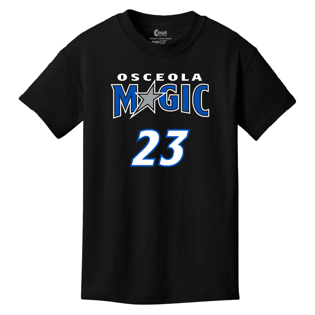 Osceola Magic Youth Name & Number T-Shirt- Swish