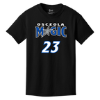 Osceola Magic Youth Name & Number T-Shirt- Swish
