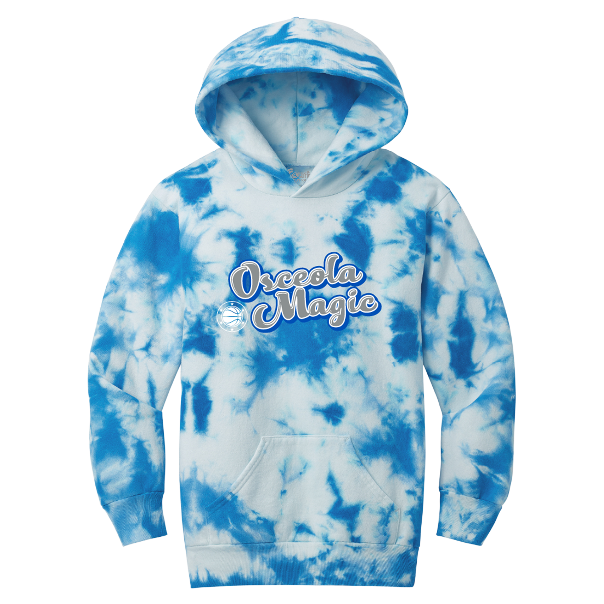 Osceola Magic Youth Script Tie-Dye Hoodie 