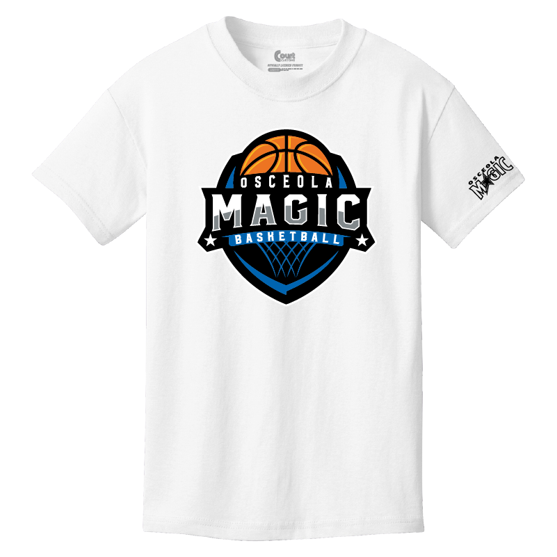Youth Osceola Magic Basketball Shield T-Shirt
